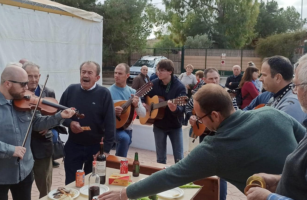 El Raiguero Bajo celebró su tradicional Canto de Ánimas en honor a San Fulgencio